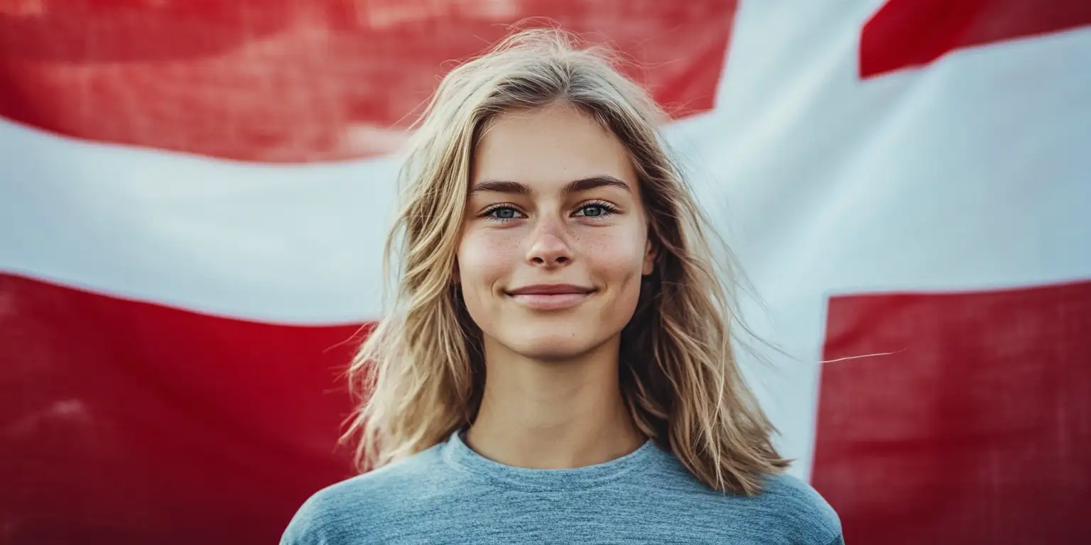 Danske pasfoto krav guide der viser korrekte dimensioner og positionering
