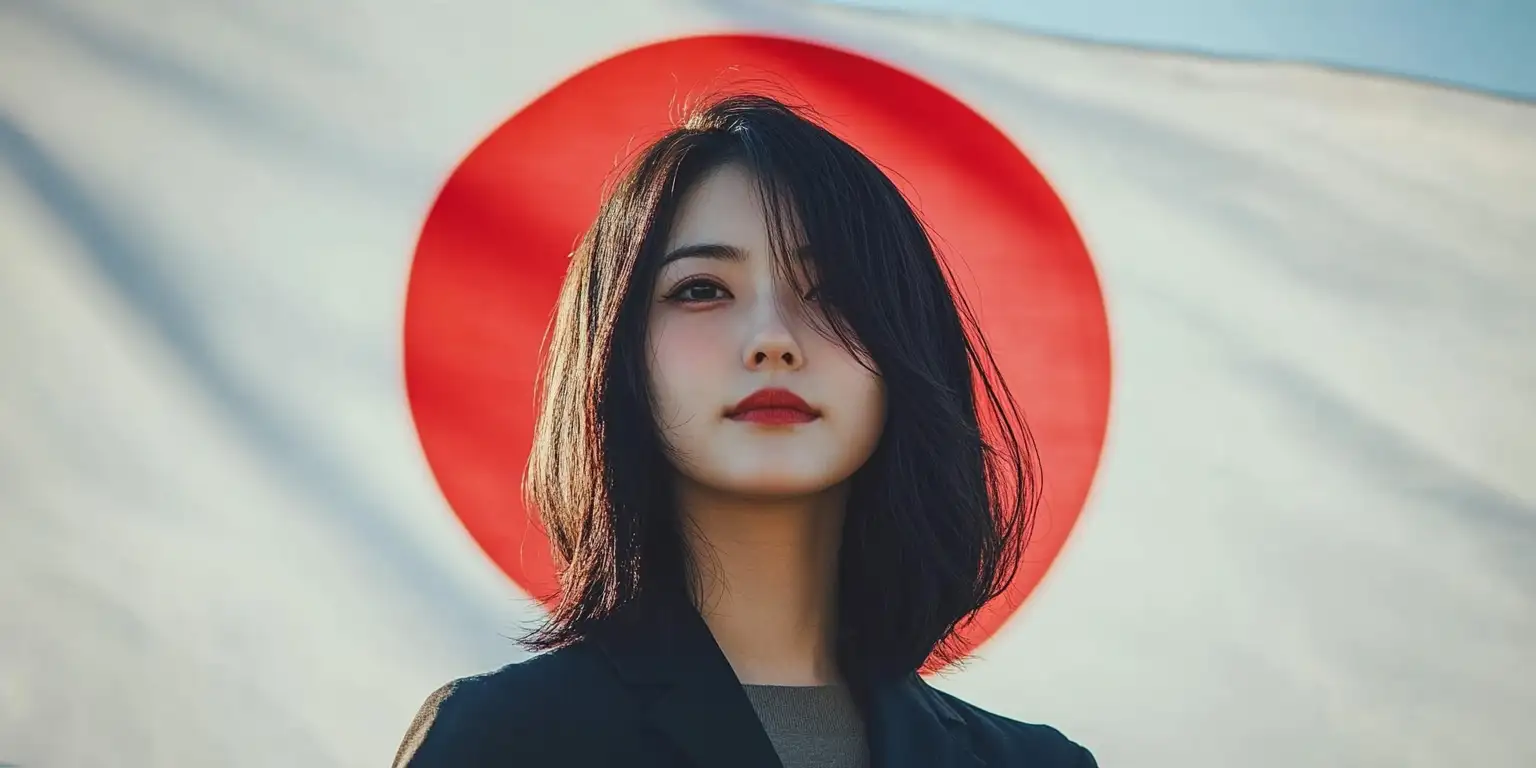 日本のパスポート写真要件ガイドで適切な寸法と位置決めを示す