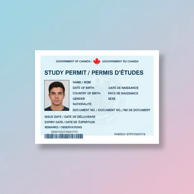 Study Permit Photo