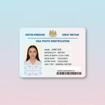 UK Visa Photo