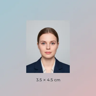 Standaard 35 × 45 mm foto